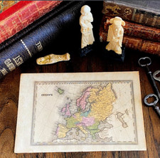 EUROPE. 1834 Original Map. Excellent condition. So many different borders! +