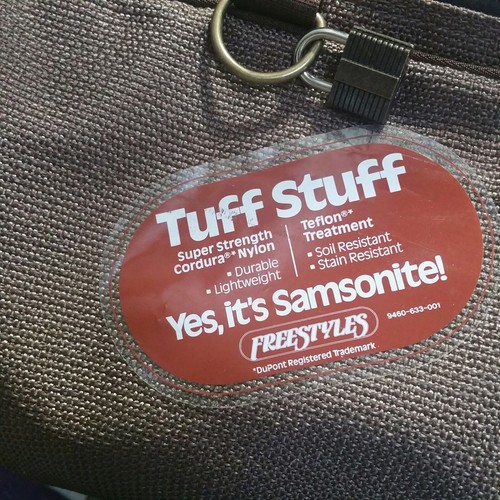 Vintage Samsonite Survivor Handi Bag Carry On Weekender Duffle 1981 NWT - Picture 2 of 7