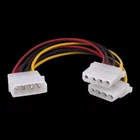 10x 4pin PSW Power Splitter Cable LP4 Molex 1 to 2  Male to Female Cable Y Shape