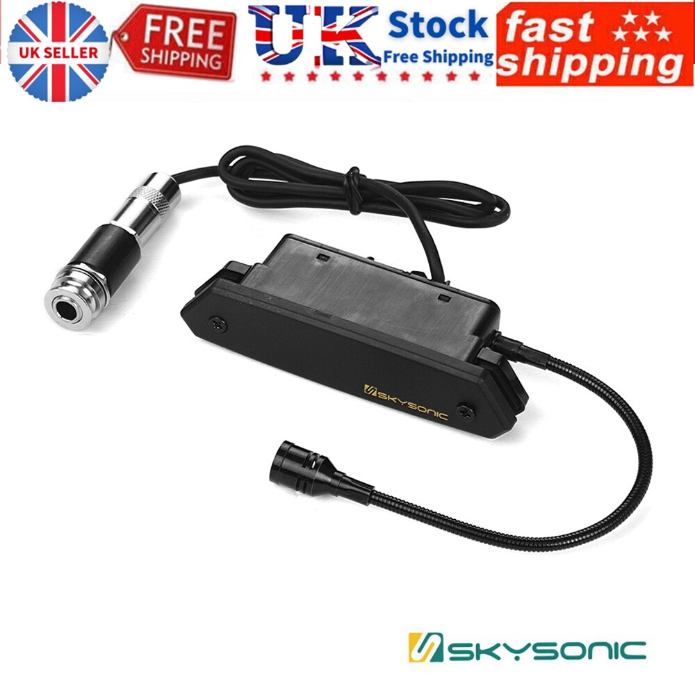 SKYSONIC T-902 Acoustic Guitar Active Soundhole Pickup with