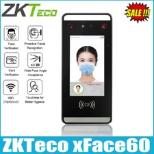 ZKteco Xface60 Biometric Face Facial Recognition Time Attendance Machine