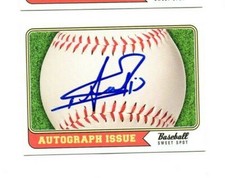 Antonio Pinero autographed signed signature baseball card Brewers prospect 