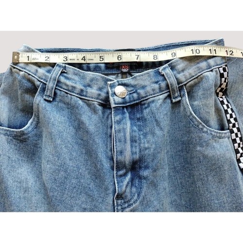 Delias Jeans Juniors XS Racer Stripe Straight Leg - Picture 4 of 18