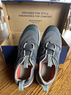 Rockport Sneakers Womens XCS Spruce Peak SLWR grey Slip-On 8.5 Med New In Box