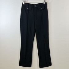 Everlane Pants Womens 6 The Work It Pant Ponte Knit Crop Flare Black Belted