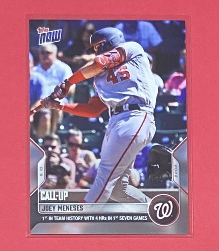 2022 Topps Now 685 Joey Meneses