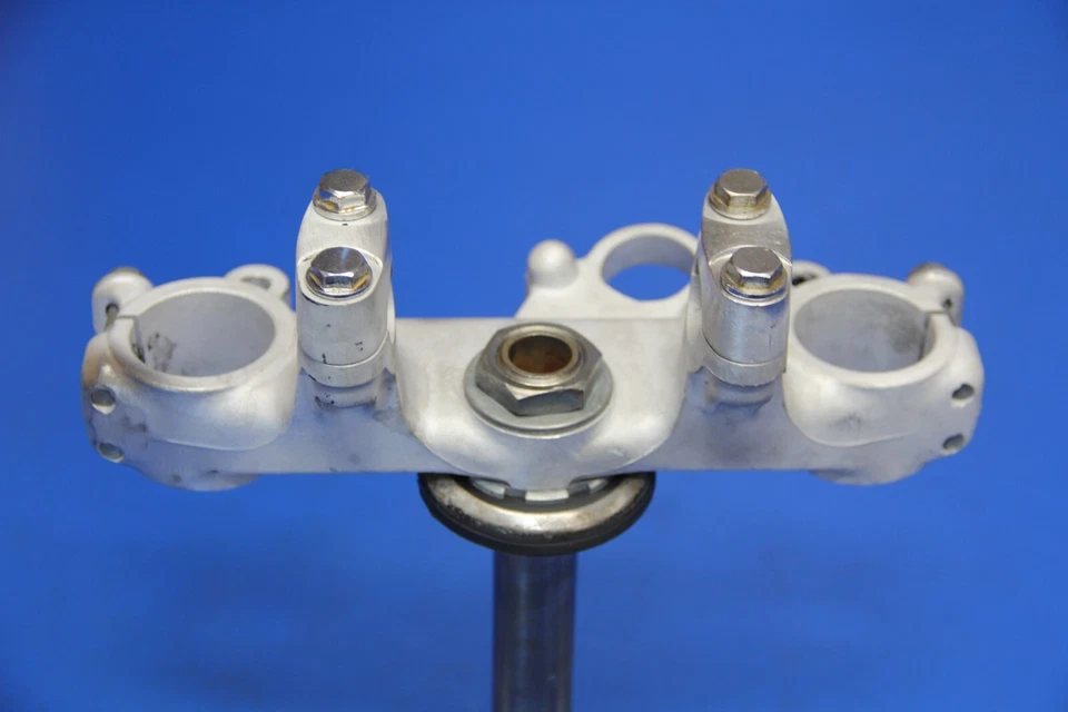 1986 83-87 XL600R XL 600R Triple Trees Steering Stem Upper Lower Clamp Bridge - Изображение 4 из 4