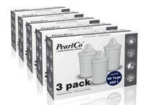 PearlCo CLASSIC Wasserfilter Kartuschen Pack 15 (kompatibel mit BRITA Classic)