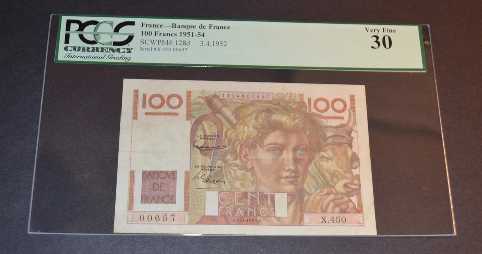 PCGS Currency France- Banque de France 30 Very Fine banknote - Image 2 of 4