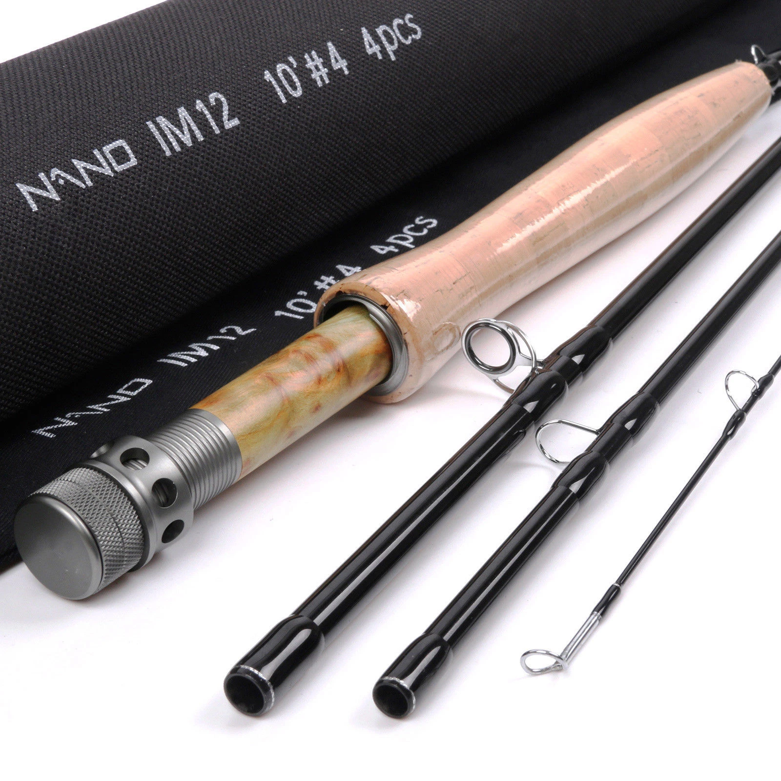 Maxcatch Nano Nymph Fly Fishig Rod 3WT/4WT 10/11ft IM12 Toray Carbon Fast Action