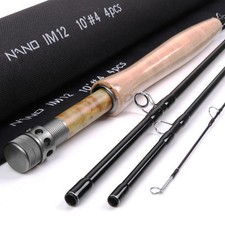 Maxcatch Nano Nymph Fly Fishig Rod 3WT/4WT 10/11ft IM12 Toray Carbon Fast Action