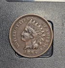 1894 Indian Cent Penny  XF Details   J43