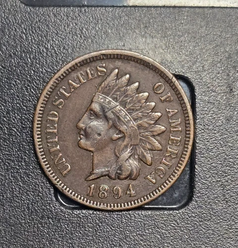 1894 Indian Cent Penny  XF Details   J43