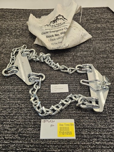 Glacier Chain 6085V Glacier Emergency Truck Chain for Rim 19.5"-24.5" - Picture 6 of 6