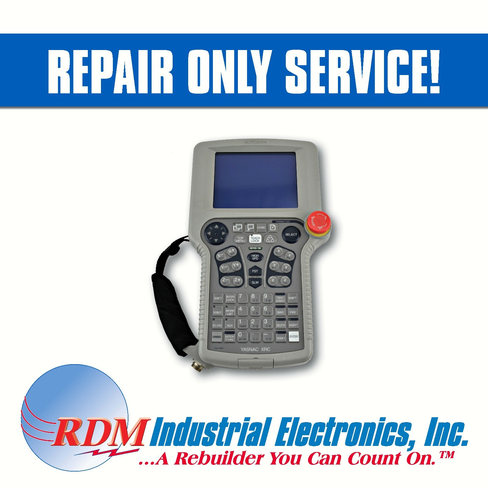 *Repair Only* Yaskawa Motoman JZNC-XPP02B Yasnac XRC Teach Pendant | eBay