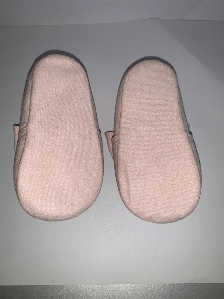 Bebé Niña Talla 0-3 Meses Rosa Zapatos Con Lazo Carter's Child Of Mine Foto 2 de 4