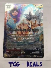 Ultra Instinct Son Goku Limits Surpassed BT9-100 UC FOIL Dragon Ball Super Card