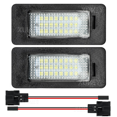 2x LED Kennzeichen Beleuchtung für Audi A4 Avant 8K5 B8 Nummernschildbeleuchtung