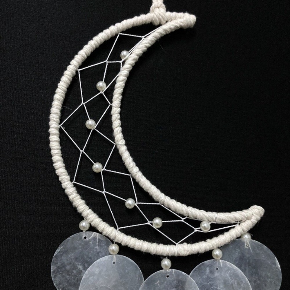 Moon Star Shell Wind Chimes With Crisp Ringtones Dream Catchers Home eBay