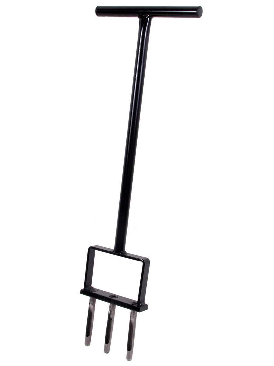 3 Prong Coring Type Hand Aerator Lawn Aerator
