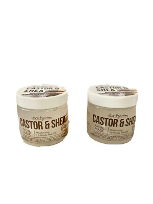 2 Urban Hydration Castor & Shea Moisturizing 15-Minute Peel-Off Facial Mask