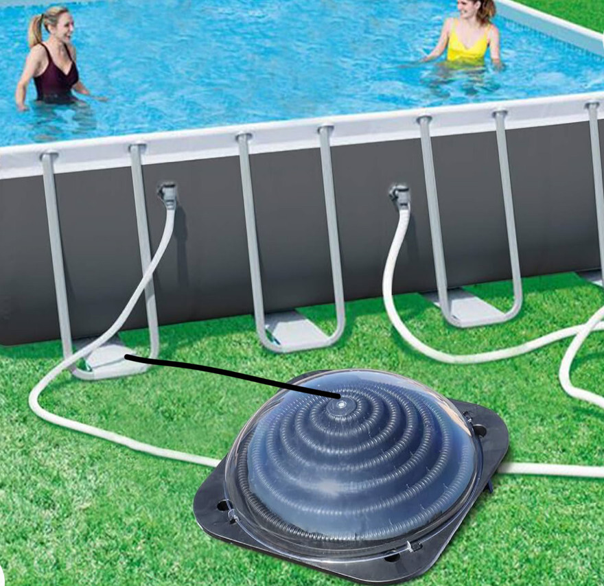 Vingli Solar Dome Above Ground Swimming Pool Water Heater eBay