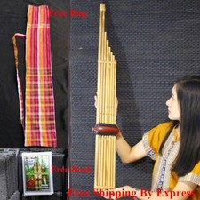 Thai Khaen Bamboo Isan Laos Mouth Organ Musical Traditional Folk Instrument Gift