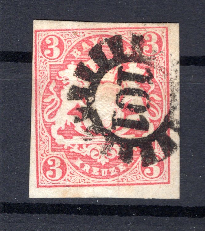 Bayern License Plate GMR101 Used (B2947)
