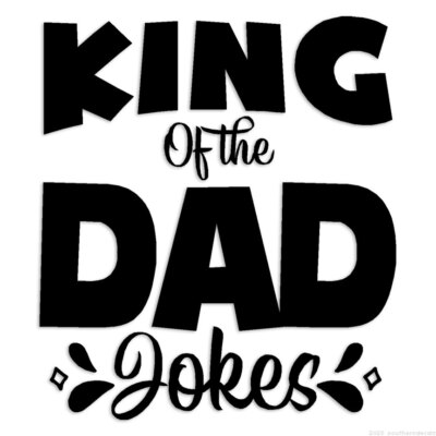 Mr. Jokes 3枚 King Of Dad Jokes - Decal Sticker - Multiple Colors & Sizes