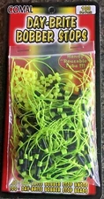 Comal Tackle  Day-Brite Bobber Stops Pink or Chartreuse Choose W/ Beads Free S/H