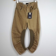 Levi's Made  Crafted Barrel Crop Jeans Women's Size 26 Brown Denim