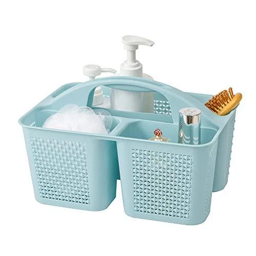 UUJOLY Plastic Portable Shower Caddy Basket Bucket, Cleaning Shower Basket  with