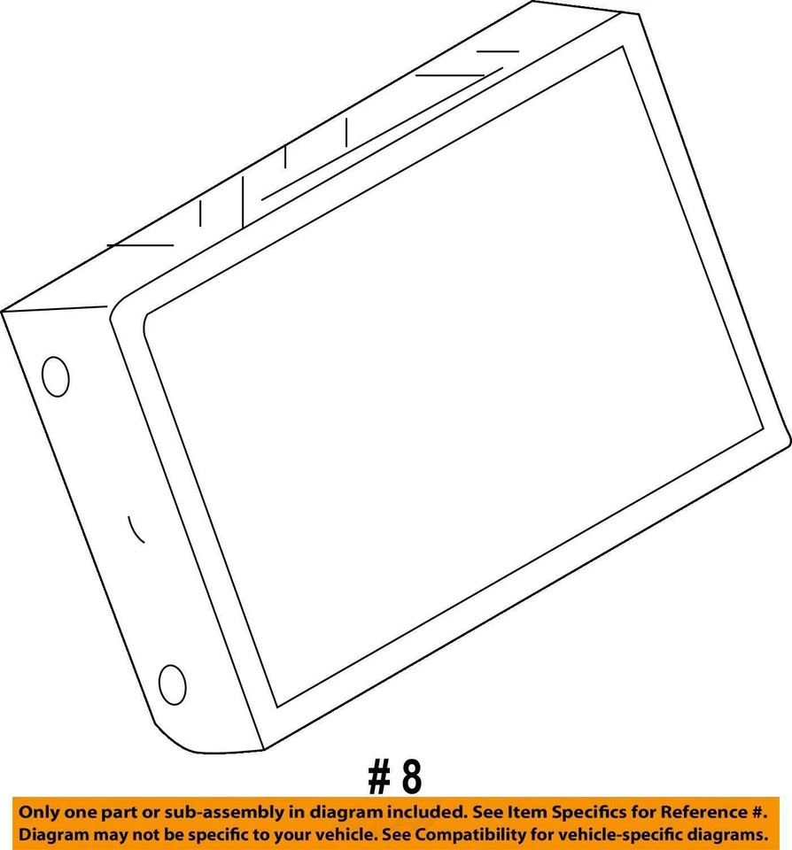 Экран информационно-GPS-ТВ дисплей экран верхний подходит для 19-20 INFINITI QX50 2934137 - Изображение 4 из 4