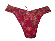 HANKY PANKY SIGNATURE LACE ORIGINAL RISE THONG SZ ONE SIZE LA VIDA LOCA NWT