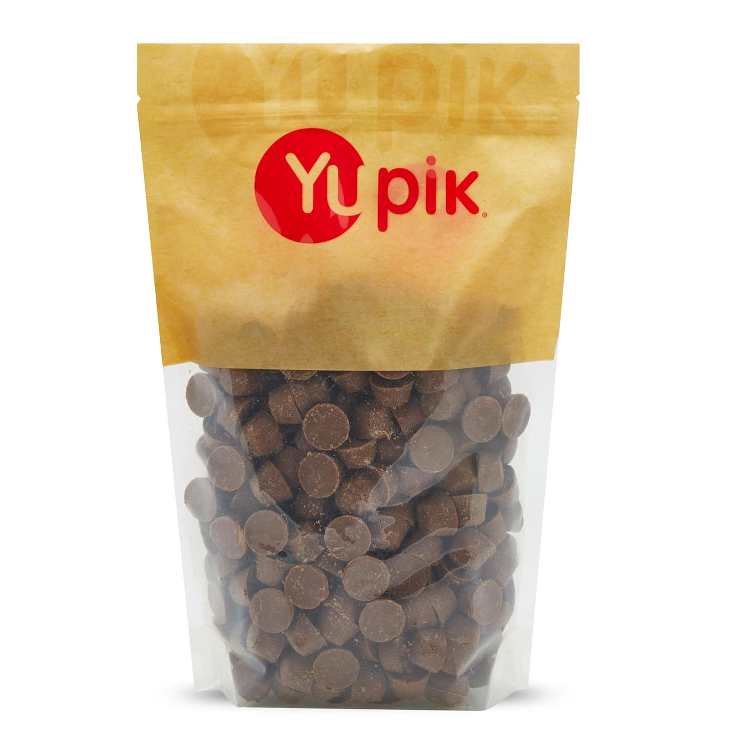 Мини-стаканчики с арахисовым маслом Yupik, 2,2 фунта (35,2 унции), Кошерные, с молочным шоколадом,