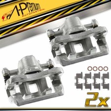 A-Premium Pair Rear Brake Calipers with Bracket for Hyundai Sonata 1999-2005 Kia