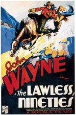 Lawless Nineties poster John Wayne Ann Rutherford 1936 Old Movie Photo