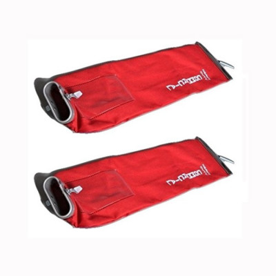 2pk Fits For Eureka Fits For Sanitaire 24716C Cloth Shake Out Bag Assembly W/ Sl