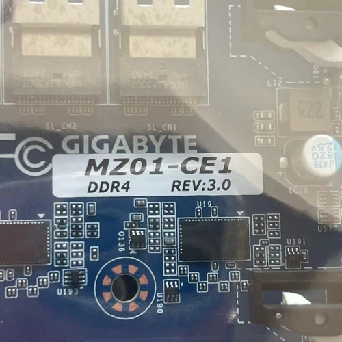 Gigabyte MZ01-CE1 AMD EPYC 7002/7003 MAINBOARD SP3 DDR4 SERVER