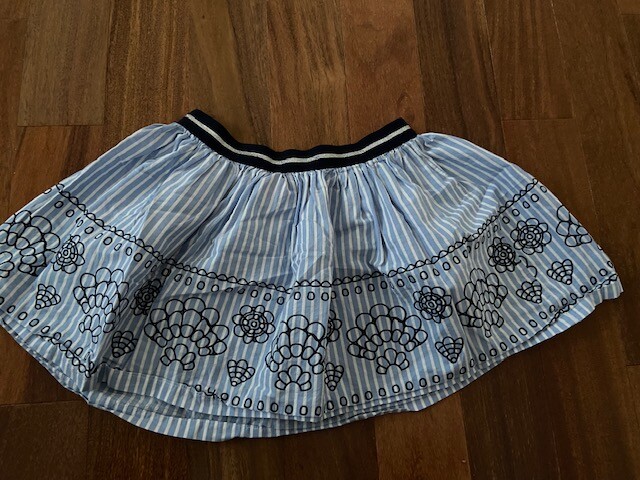 Girls cotton Joe Fresh skirt Size L 10 - 12 party Evening Beach Summer Spring