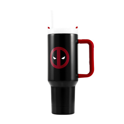 Deadpool 40oz Tumbler - Official Marvel Comics Thermo 1200ml Travel Mug