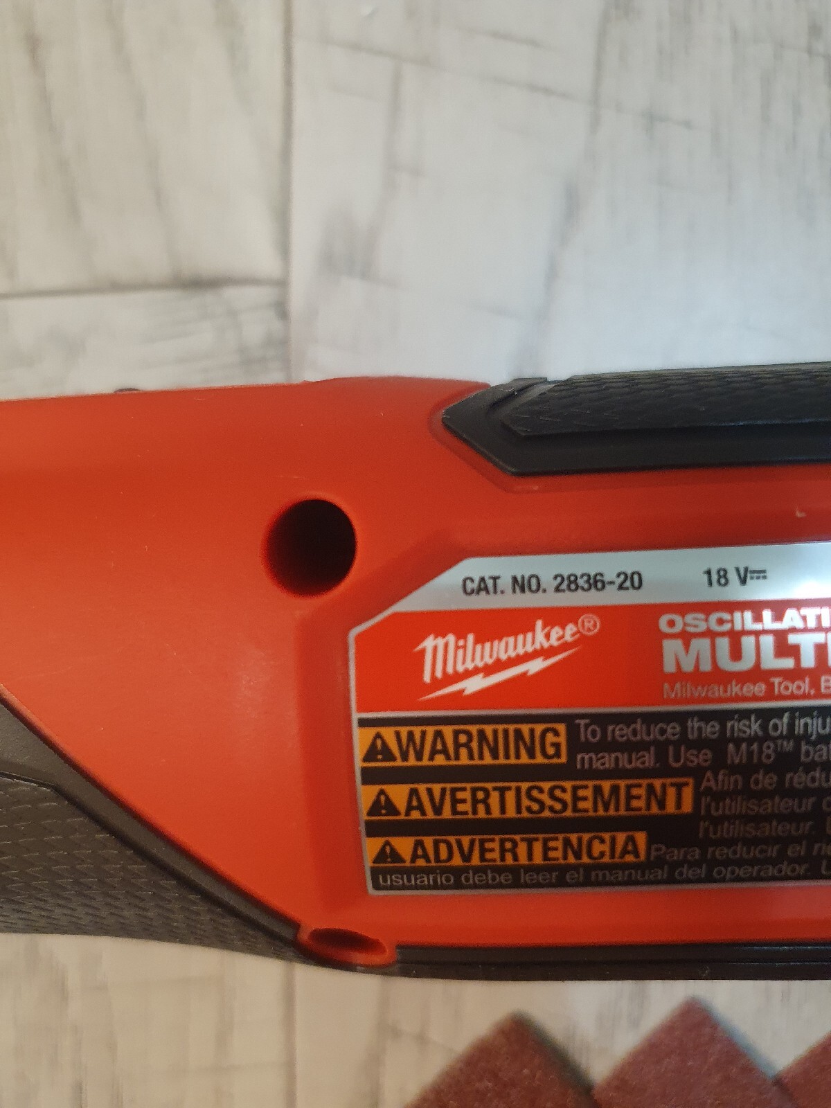 Milwaukee 2836-20 M18 FUEL 18V Li-Ion Cordless Oscillating Multi-Tool - NEW