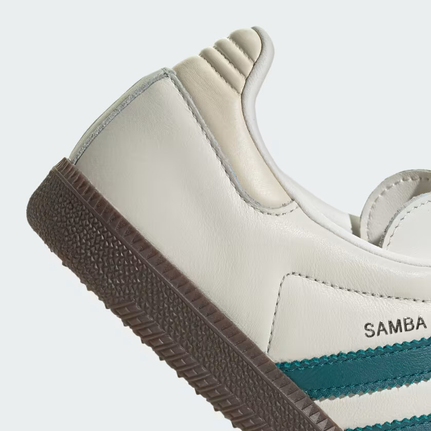 ★Adidas Samba OG Cloud White Legacy Teal★ Adidas Samba Og W in Cloud White/Legacy Teal/Wonder White adidas