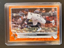 2022 Update Base Orange Foilboard #US262 Josh Harrison /299 - Chicago White Sox