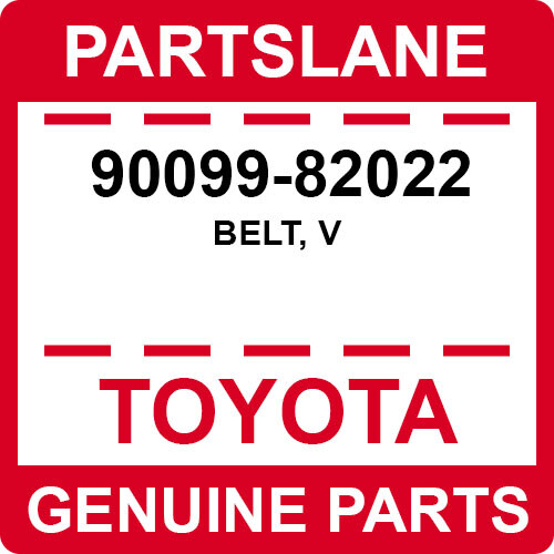 90099-82022 Toyota OEM Genuine BELT, V | eBay