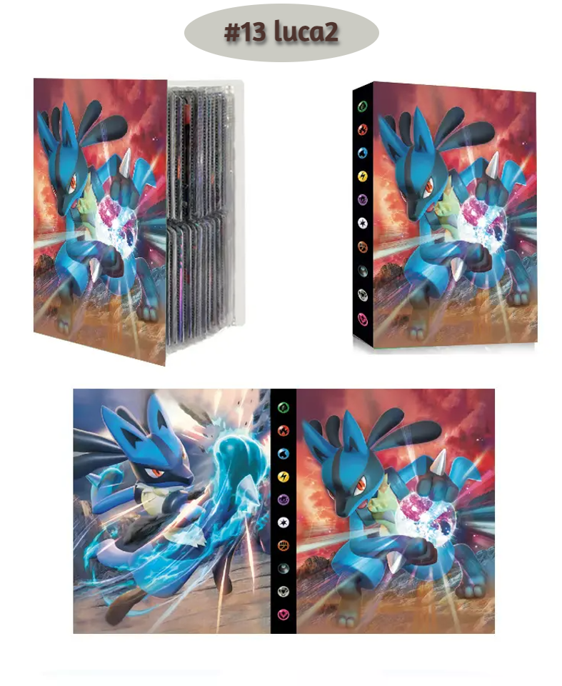 Sammelkarten Album 240 Taschen - 30 Seiten Kartenheft Für Pokémon & Fußballkarten