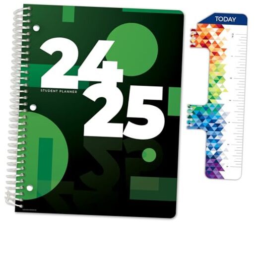 Large 8.5x11 Dated Student Planner for Middle and High School