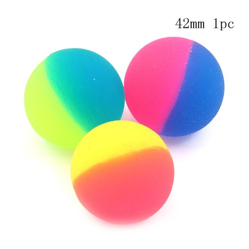 1/10 pcs Moonlight High Bounce Ball Elastic Balls Bouncing Ball Outdoor Toy H TS - Picture 11 of 15