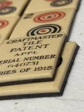 2 Antique CRAFTMASTER Mah Jongg Jong Majong Tiles. Your pick from this set