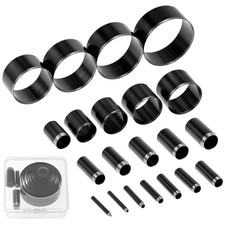 21 Pcs Leather Hole Punch Set Round Shape Leather Punch Cutter Tool for Crafts